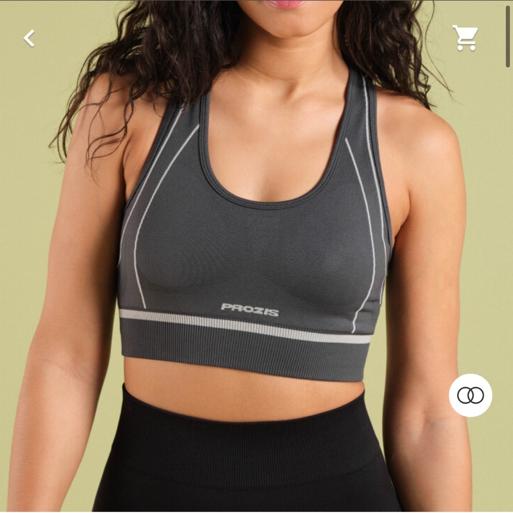 New Prozis Marathon NRG Grey Sports‎ Bra
